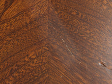 Load image into Gallery viewer, Walnut Burlwood 1970’s Chrome Base Table
