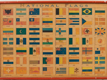 Load image into Gallery viewer, Vintage National Flags Poster
