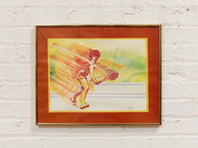 Load image into Gallery viewer, J Carter Tennis Screen Print 1977
