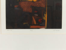 Load image into Gallery viewer, Town Gate Framed Print of Village View Through Archway

