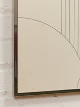 Load image into Gallery viewer, Deco Linework Minimal Architectural Drawing with Art Deco Symmetry
