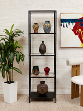 Load image into Gallery viewer, Black Industrial Shelf
