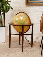 Load image into Gallery viewer, Vintage Illuminated Globe
