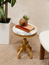 Load image into Gallery viewer, Marble Side Table Stool

