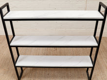Load image into Gallery viewer, Faux Marble 3 Tier Shelf
