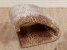 Load image into Gallery viewer, Animal Print Jaymar Cantalever Ribbon Chair &amp; Footstool
