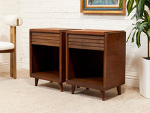 Load image into Gallery viewer, Louvered Drawer Nightstands
