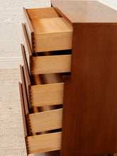 Load image into Gallery viewer, Five Drawer Mid Century Highboy Sleek

