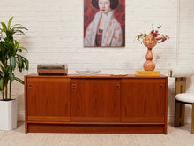 Load image into Gallery viewer, Teak Danish Modern Credenza
