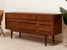 Load image into Gallery viewer, Kent Coffey Mid Century Walnut Dresser
