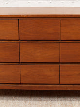 Load image into Gallery viewer, Nine Drawer Mid Century Dresser

