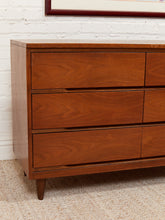 Load image into Gallery viewer, Nine Drawer Mid Century Dresser
