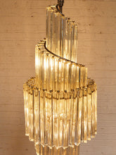 Load image into Gallery viewer, Spiral Art Deco Style Chandelier
