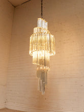 Load image into Gallery viewer, Spiral Art Deco Style Chandelier
