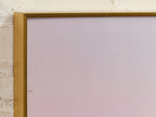 Load image into Gallery viewer, Lilac Horizon Minimal Landscape Artwork with Soft Sun and Lavender Waves
