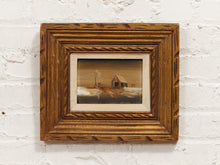 Load image into Gallery viewer, Desert Mirage Small Framed Abstract Landscape Painting
