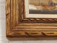 Load image into Gallery viewer, Desert Mirage Small Framed Abstract Landscape Painting
