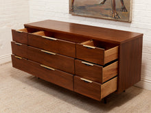 Load image into Gallery viewer, Kent Coffey Mid Century Walnut Dresser
