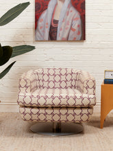 Load image into Gallery viewer, Geometric Club Chair as Found
