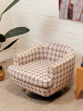 Load image into Gallery viewer, Geometric Club Chair as Found
