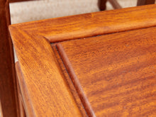 Load image into Gallery viewer, Mid-Century Chinese Lacquered Teakwood Ming Style Nesting Tables
