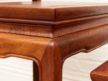 Load image into Gallery viewer, Mid-Century Chinese Lacquered Teakwood Ming Style Nesting Tables
