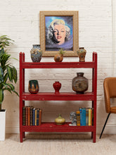 Load image into Gallery viewer, Primitive Rustic Spanish Revival Shelf
