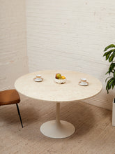 Load image into Gallery viewer, Travertine Tulip Dining Table
