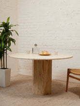Load image into Gallery viewer, Travertine Round Table
