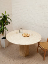Load image into Gallery viewer, Travertine Round Table
