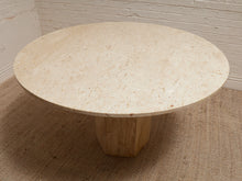 Load image into Gallery viewer, Travertine Round Table
