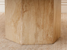 Load image into Gallery viewer, Travertine Round Table
