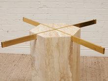 Load image into Gallery viewer, Travertine Round Table
