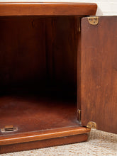 Load image into Gallery viewer, Vintage Wood End Cabinet
