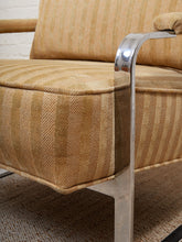 Load image into Gallery viewer, Art Deco Style Vintage Chrome Lounger
