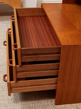 Load image into Gallery viewer, Teak Vintage Mid Century Tall Shelf
