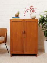 Load image into Gallery viewer, Danish Teak Vintage Transformer Secretary
