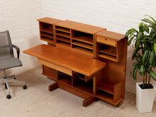 Load image into Gallery viewer, Danish Teak Vintage Transformer Secretary
