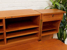 Load image into Gallery viewer, Danish Teak Vintage Transformer Secretary

