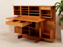 Load image into Gallery viewer, Danish Teak Vintage Transformer Secretary
