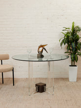 Load image into Gallery viewer, Philippe Jean French Style Mid-Century Modern Plexiglass Style Table
