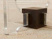 Load image into Gallery viewer, Philippe Jean French Style Mid-Century Modern Plexiglass Style Table
