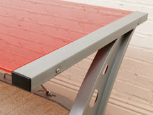 Load image into Gallery viewer, Red Post Modern Desk

