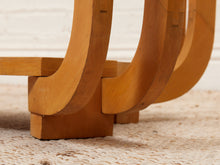 Load image into Gallery viewer, Blonde Mid Century Vintage Coffee Table
