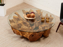 Load image into Gallery viewer, Teak Vintage Root Wood Table
