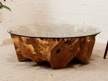 Load image into Gallery viewer, Teak Vintage Root Wood Table
