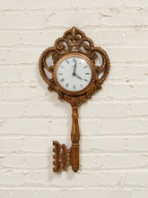 Load image into Gallery viewer, Ornate Key Clock
