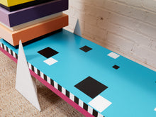 Load image into Gallery viewer, Memphis Style Console Cabinet by Designer Aliyah Rivera
