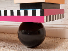 Load image into Gallery viewer, Memphis Style Console Cabinet by Designer Aliyah Rivera
