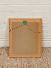 Load image into Gallery viewer, Church Facade Study Framed Architectural Drawing with Sage Green Mat

